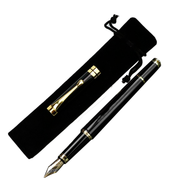 SET EGHIL II PLUMA ESTILOGRÁFICA METÁLICA CON FUNDA